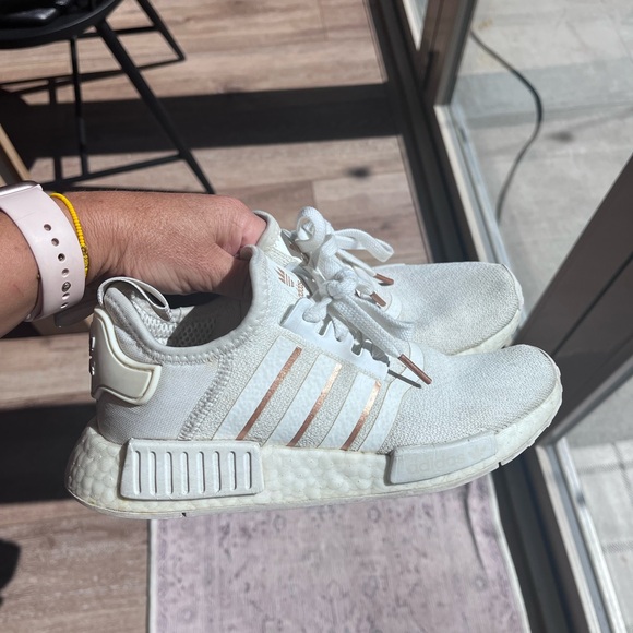 Adidas Wmns NMD_R1 'White Rose Gold Metallic' - Picture 5 of 7